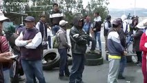 Ausschreitungen in Ecuador - Präsident sagt Deutschlandbesuch ab