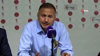 Ahmet Taşyürek: "34 maç sonra ilk 6'da yer almışsak başarılı sayacağız"