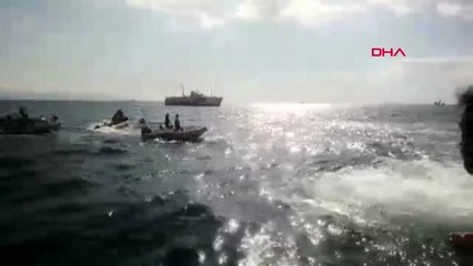 Kadıköy'de vapurdan denize atladığı iddia edilen kadın kurtarıldı