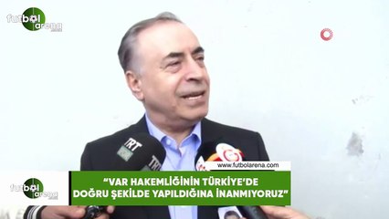 Mustafa Cengiz: "VAR hakemliğinin Türkiye'de doğru şekilde yapıldığına inanmıyoruz"