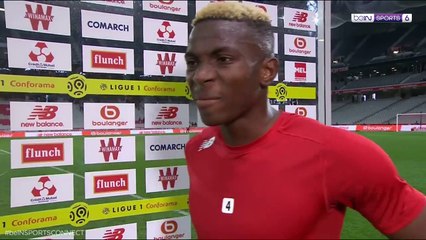 Victory Osimhen "Not Tired" After Salvaging Point for Lille