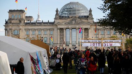 Tausende Klimaaktivisten wollen Berlin lahmlegen