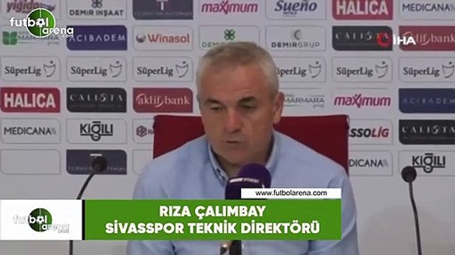 Rıza Çalımbay: Çok iyi oynadık