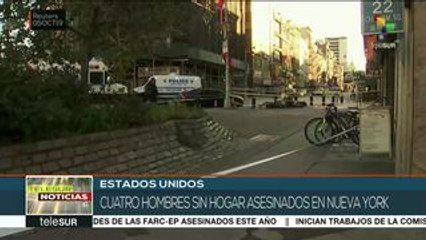 EEUU: cuatro hombres fueron asesinados en Nueva York