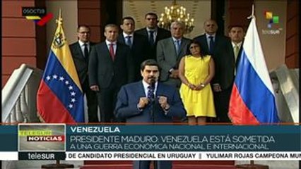 Maduro: Venezuela ha sido sometida a una guerra única en el mundo