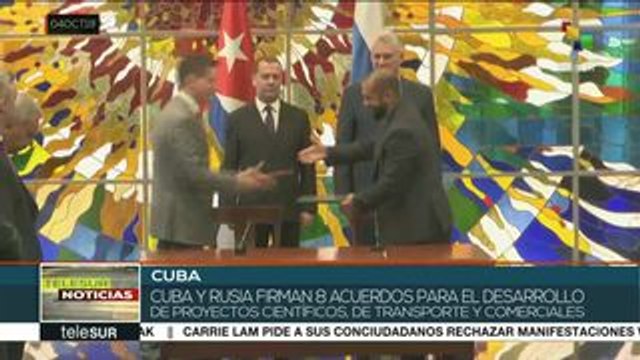 teleSUR Noticias: Evo Morales inaugura el puente Madre de Dios