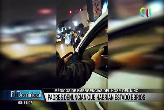 Breña: denuncian a médicos por ingerir alcohol en Hospital del Niño