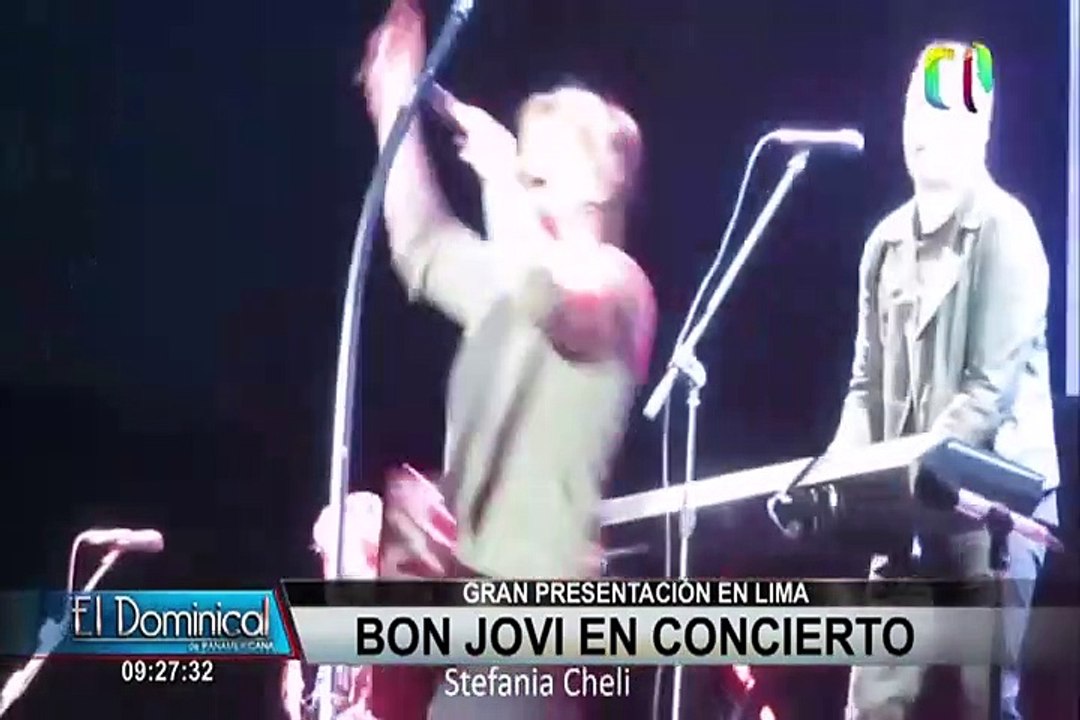 Bon Jovi en Lima: miles de fanáticos abarrotaron el Estadio Nacional