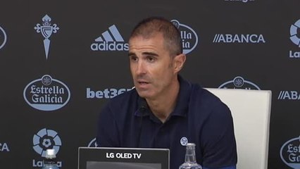 Escribá reconoce que el Celta "sigue necesitando mejorar en todo" a pesar de la victoria ante el Athletic