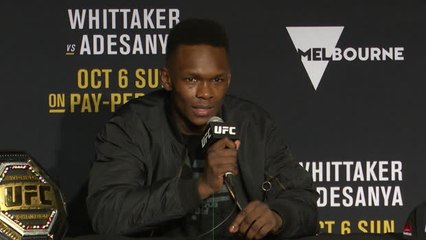 I made beating Whittaker look easy - Adesanya