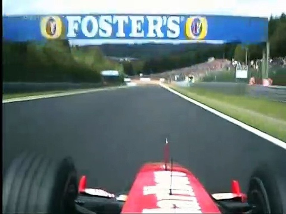 F1, Spa 2004 (FP2) Michael Schumacher OnBoard