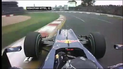 F1, Australia 2010 (Q3) Sebastian Vettel OnBoard