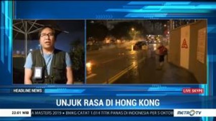 Bentrokan Kembali Terjadi, Pemerintah Hong Kong Tutup Layanan MTR