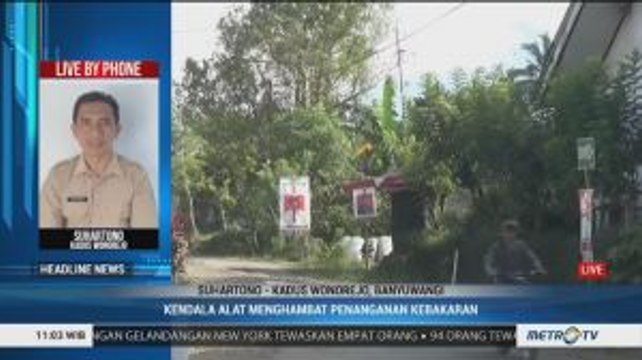Pemadaman Karhutla di Gunung Raung Terkendala Alat