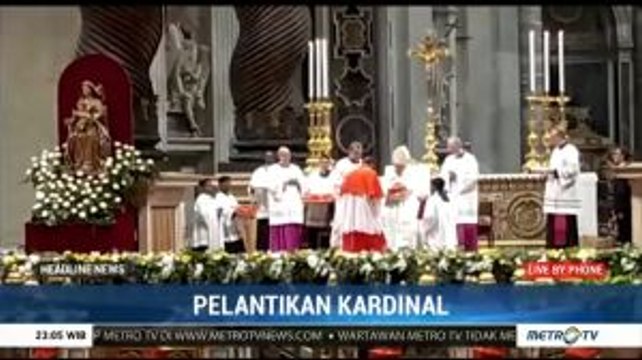 Paus Fransiskus Lantik 13 Kardinal Baru, Salah Satunya Uskup dari Indonesia