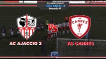 Résumé  du match  AC AJACCIO 2.  0-0 AS CANNES  Saison: 2019/2020  J6 Championnat de N3 ASCTV