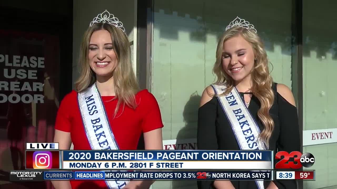 Bakersfield Pageant orientation Monday 10/7 at 6 p.m. video Dailymotion