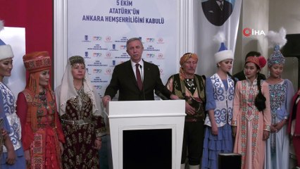 Atatürk’ün Ankara hemşehriliğini kabulünün 97’nci yılı