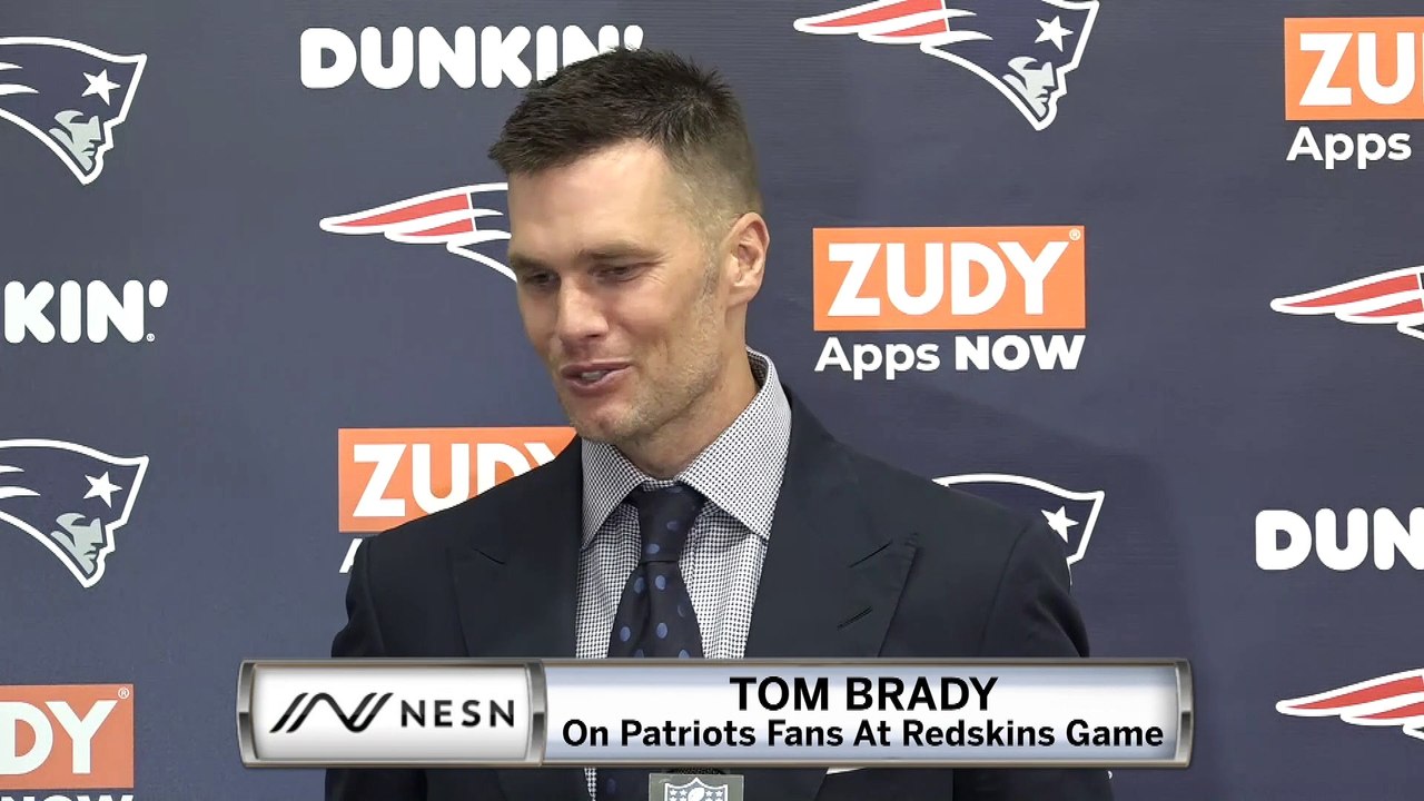 Tom Brady Patriots vs. Redskins Week 5 Postgame...