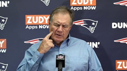 Bill Belichick Patriots vs. Redskins Week 5 Postgame Press Conference