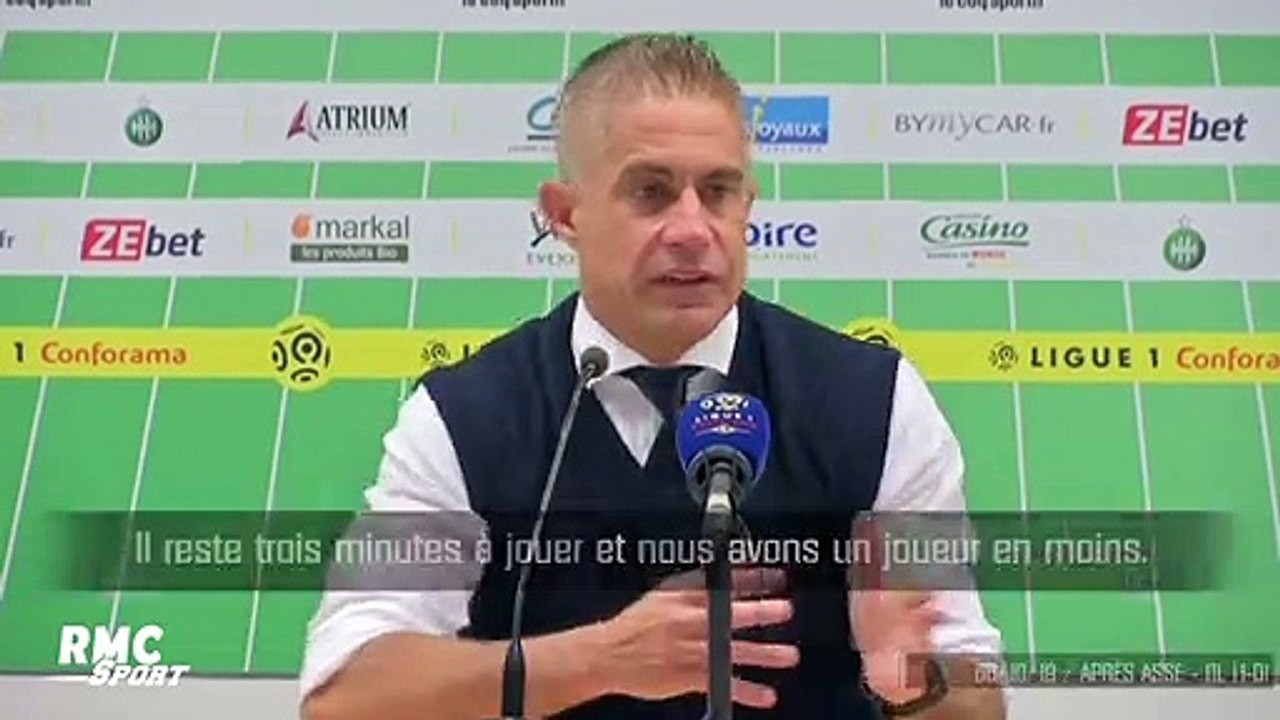 ASSE - OL : "Ce n'est pas moi qui peux dire si...
