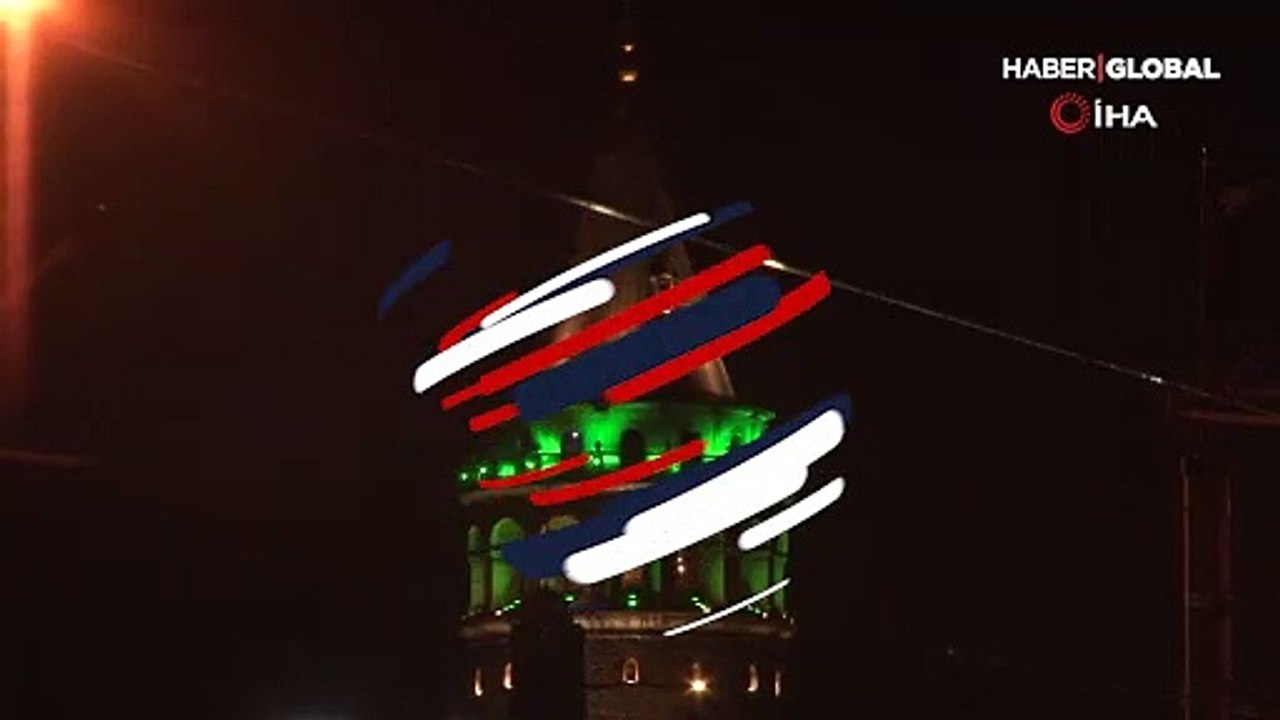 İstanbul "serebral palsi" için yeşile büründü