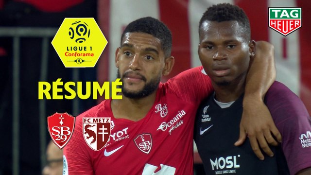 Stade Brestois 29 - FC Metz (2-0) - Résumé - (BREST-FCM) / 2019-20