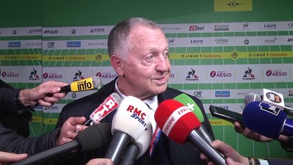 ASSE-OL : Jean-Michel Aulas envoie une petite pique à l'arbitrage