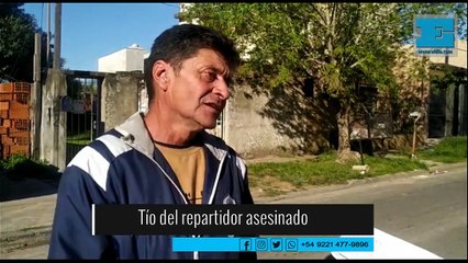 Testimonio del tío del repartidor asesinado