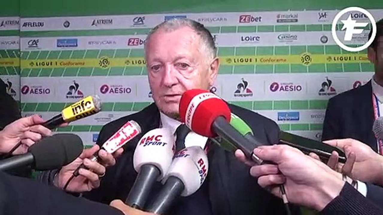 ASSE-OL : Jean-Michel Aulas félicite Claude Puel