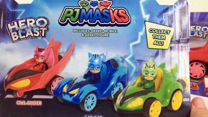 PJ Seeker Delivers PJ Masks Hero Blast Vehicles