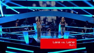 Lena vs Lara - Burn ( ellie Goulding) Battle round