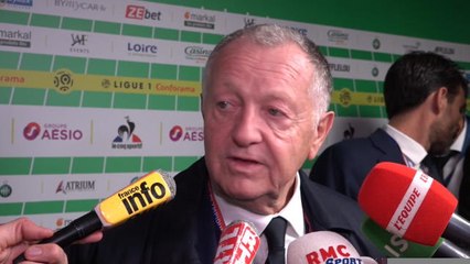 9e j. - Aulas : "Bravo à Claude Puel"