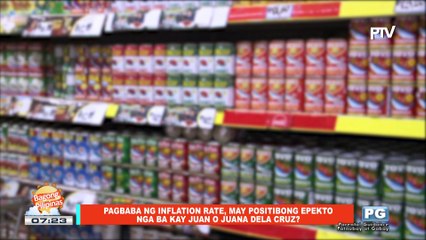 ON THE SPOT: Pagbaba ng inflation rate, may positibong epekto nga ba kay Juan o Juana Dela Cruz?