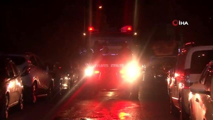 Bakırköy'de aynı evde kalan iki kişi tartıştıktan sonra evde yangın çıkardı