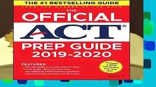 [MOST WISHED]  The Official ACT Prep Guide 2019-2020, (Book + 5 Practice Tests + Bonus Online