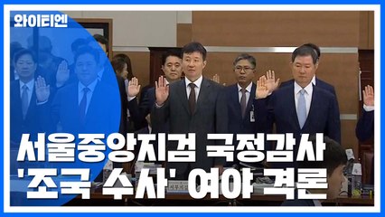 서울중앙지검 등 국감...'조국 수사' 격론 / YTN