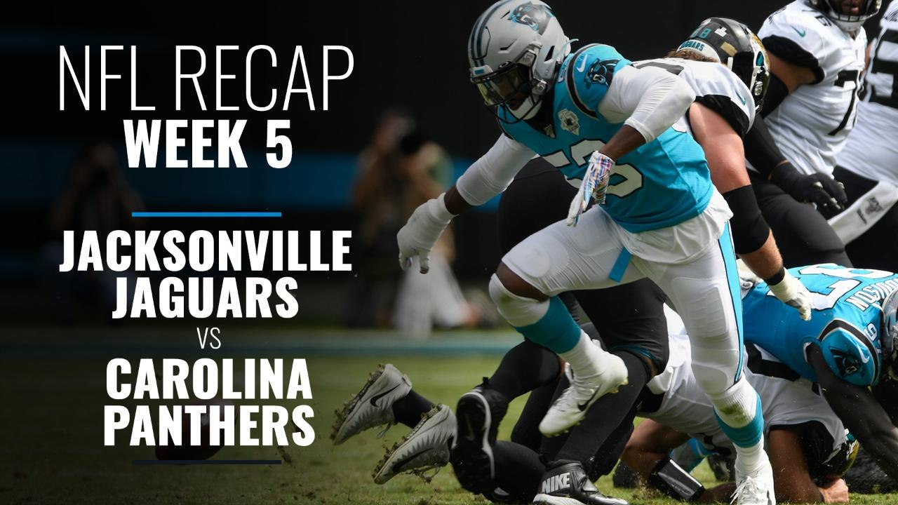 Week 5: Jaguars Beat Out Panthers