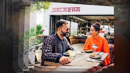 Sonam Kapoor is a happy wife as she dines with husband Anand Ahuja on their LA vacation