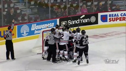 Highlights: Winterhawks (2) at Hitmen (5)