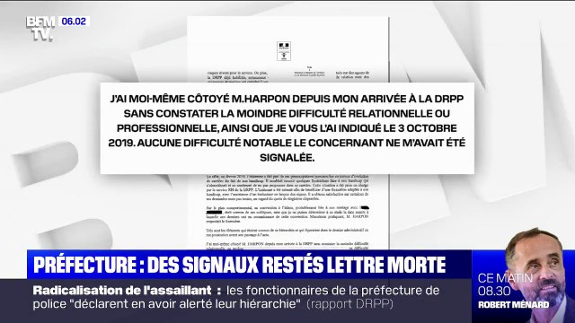 Radicalisation de Mickaël Harpon: un rapport de la Préfecture révèle des signaux restés lettre morte