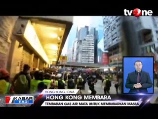 Dilarang Pakai Masker dan Topeng, Hong Kong Membara Lagi