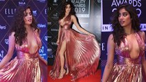 Jhanvi Kapoor Looks Sizzling at the Red Carpet of Elle India Awards 2019 | Boldsky