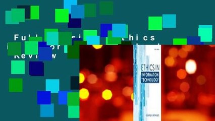 Full version  Ethics in Information Technology  Review