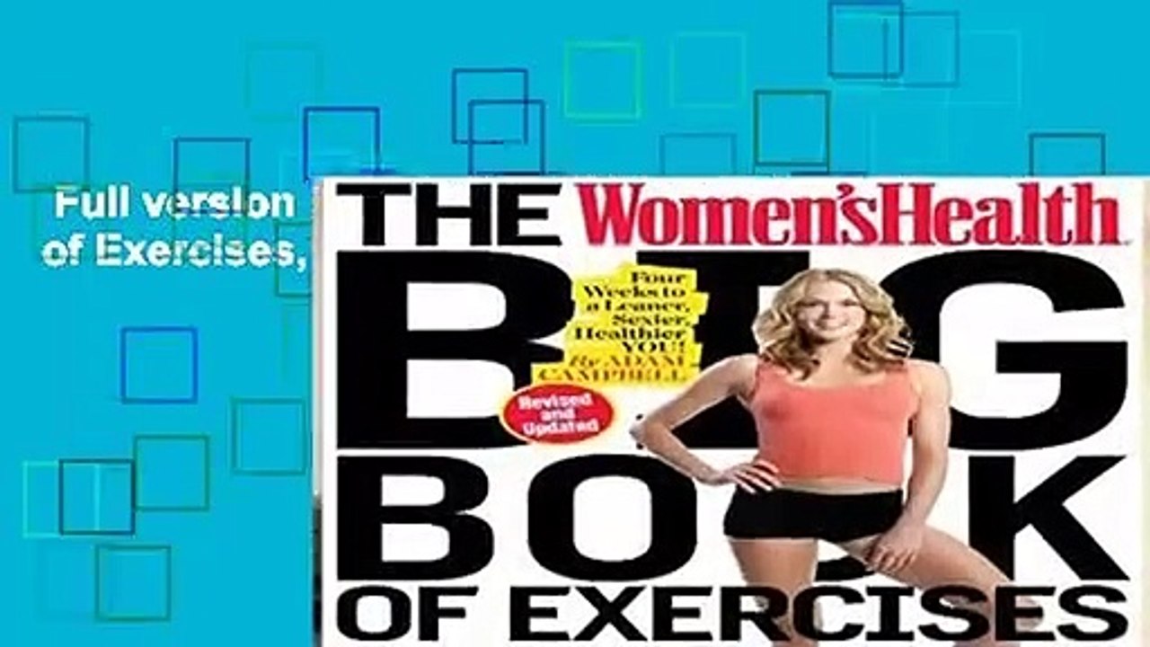 Full version Women s Health Big Book of Exercises, The Complete video