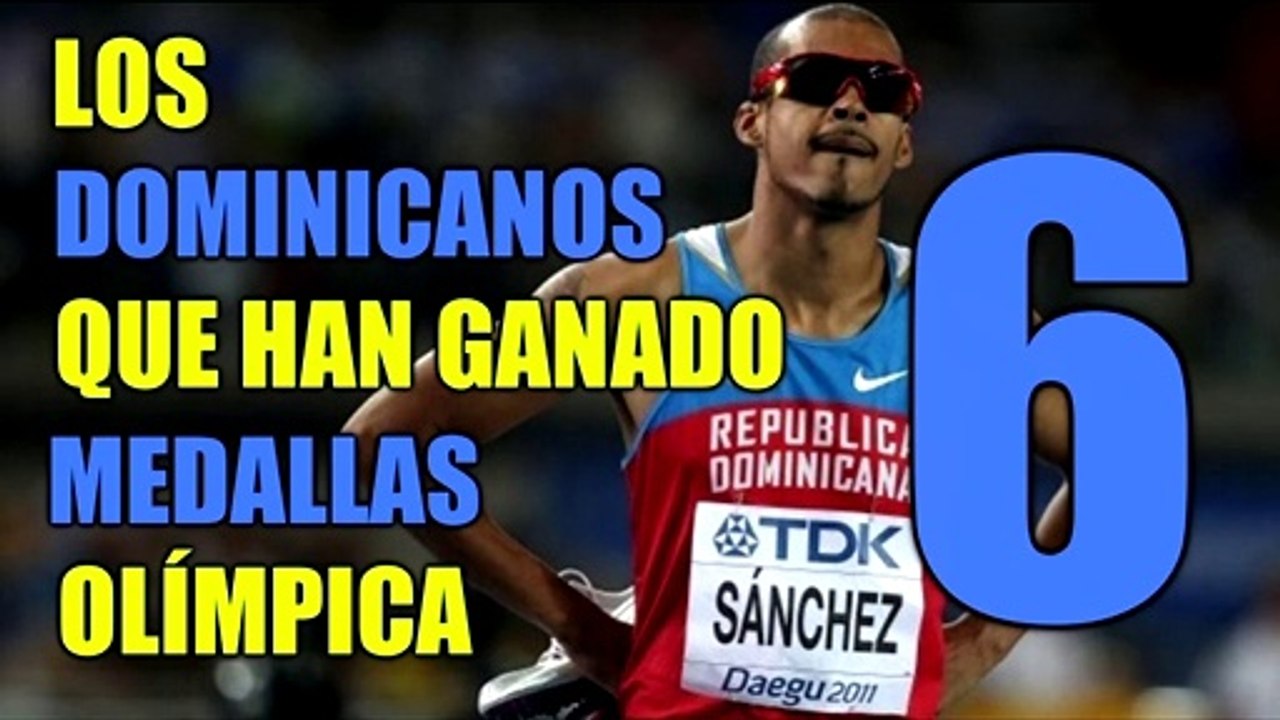 Los  6 Dominicanos que han ganado medallas en los Juegos Olímpicos