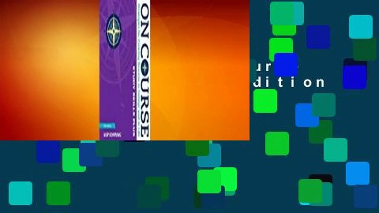 Full E-book  On Course Study Skills Plus Edition Complete