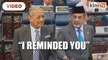I told you to look after the Malays, Tajuddin tells Dr Mahathir in Dewan Rakyat