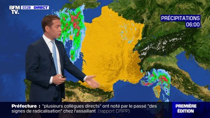 La météo pour ce lundi 7 octobre 2019