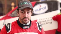 Toyota Gazoo Racing - Fernando Alonso Test Entrevista